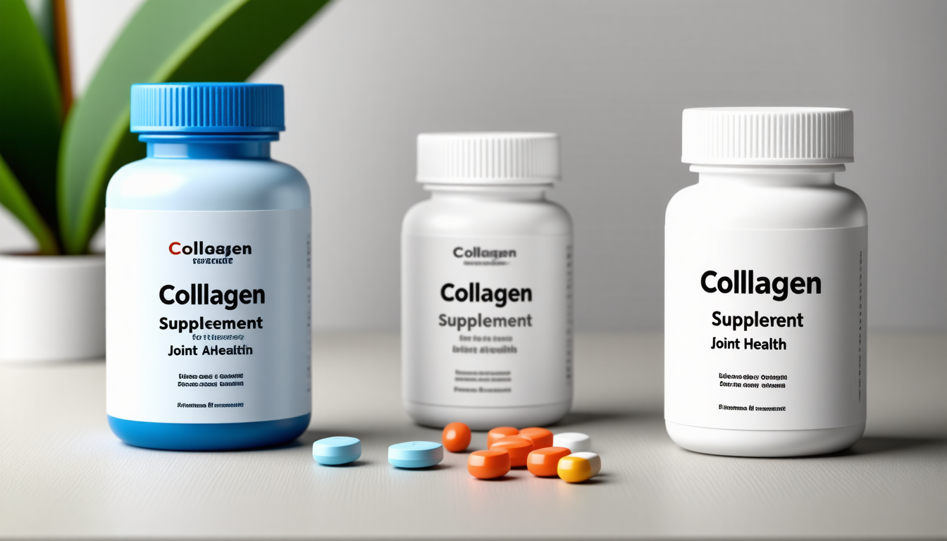 A clean for collagen supplement for joint health