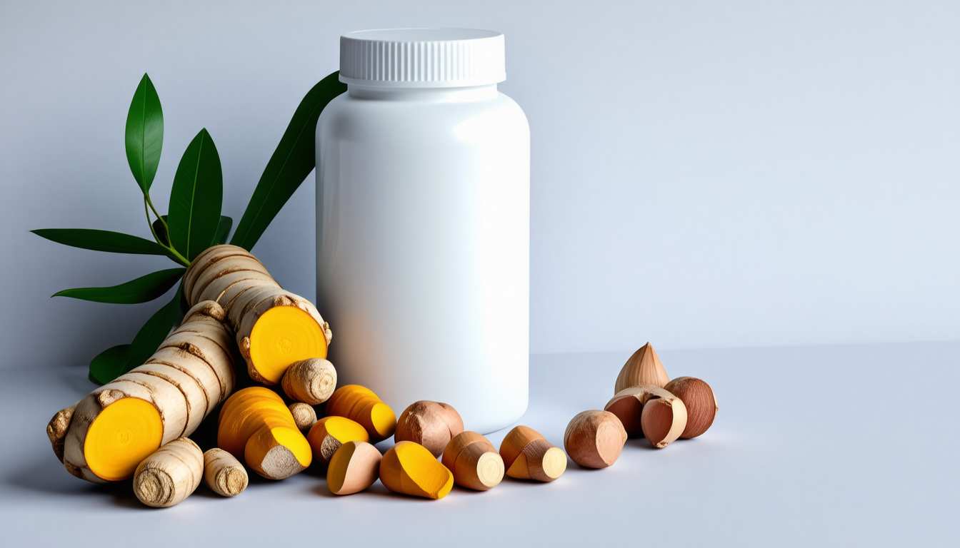 A clean for joint supplement with turmeric